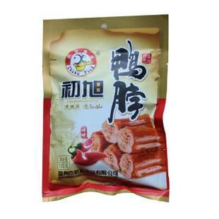 肉類零食-溫州特產(chǎn) 初旭辣味香辣鴨脖 初旭休閑裝鴨脖100g 獨立休閑小包裝-肉.