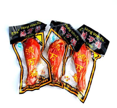 【鴻萬(wàn)福食品 正宗溫州風(fēng)美味雞腿 休閑食品 90g 單包】?jī)r(jià)格_廠家_圖片 -